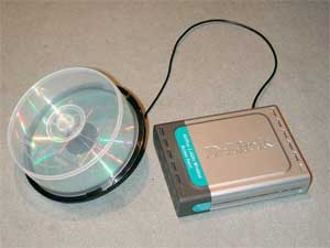 wi-fi антенна из упаковки для CD-ROM